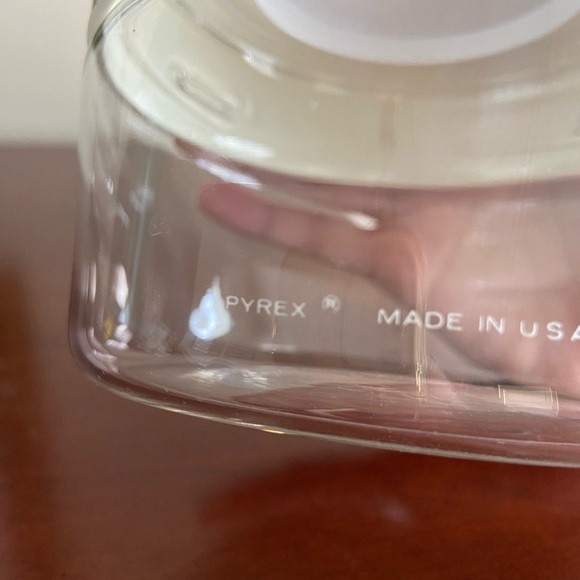 Vintage Pyrex Corning Ware SPICE OF LIFE Glass Canister STORE N’ SEE 4” Diameter - Picture 3 of 10